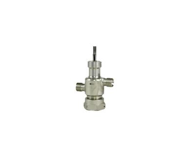 High pressure seal stop valve