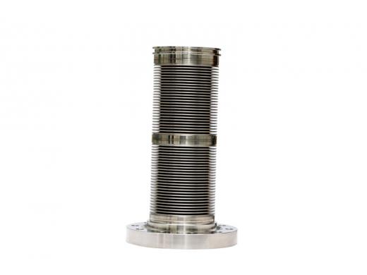 Response linear axial seal bellows